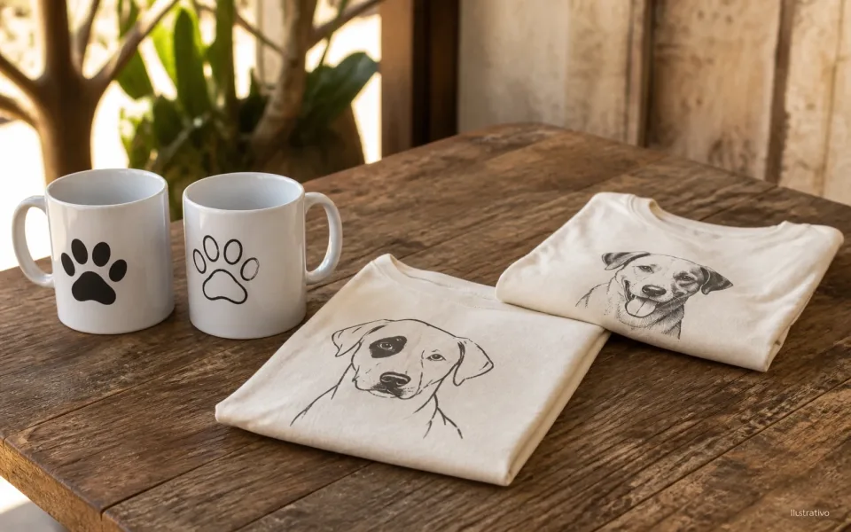 Foto: Chegou a nova coleção: canecas e camisetas
