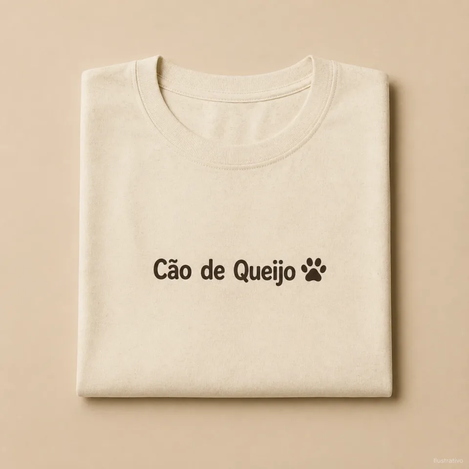 Camiseta Cão de Queijo